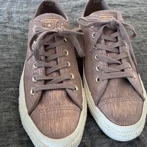 Converse All Star Blush/Rose Gold Sneakers